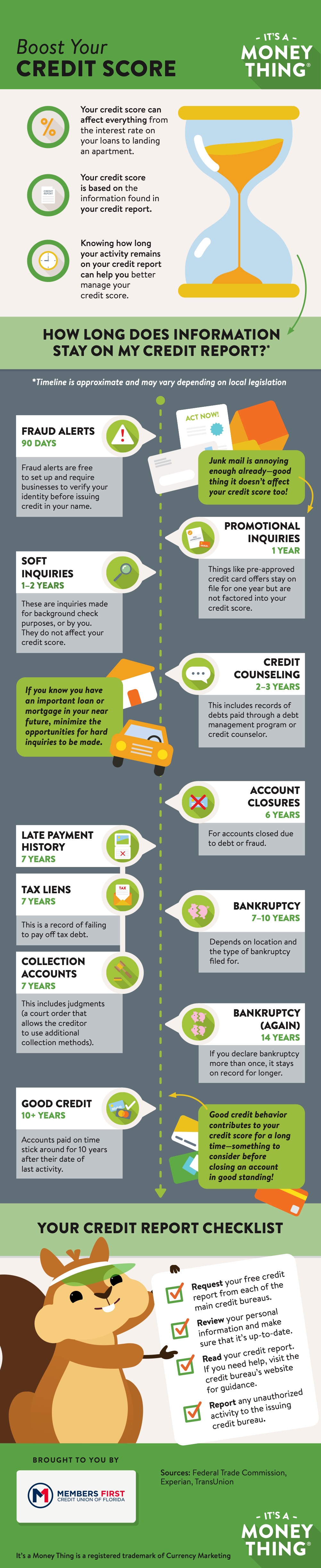 Credit Score Infographic