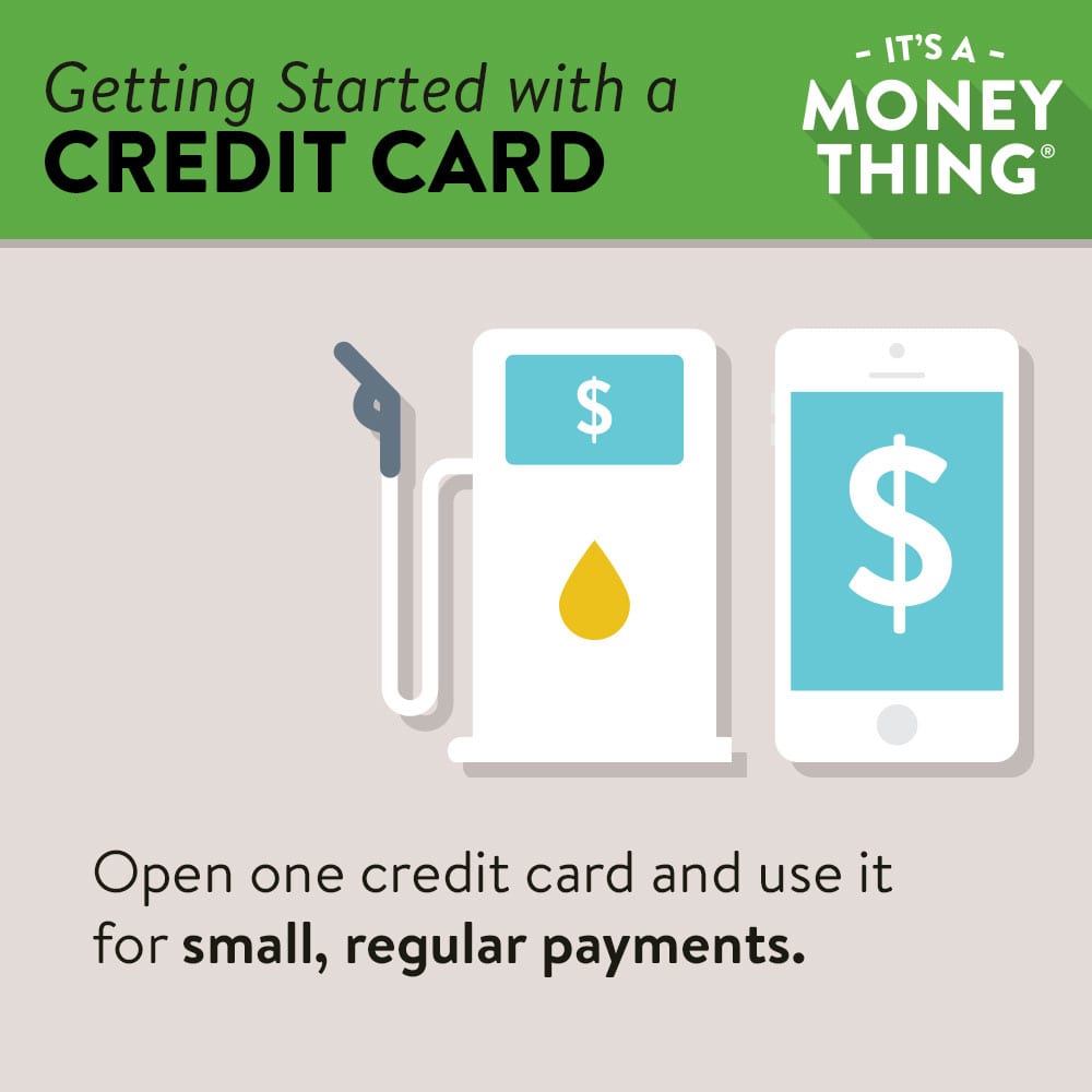 getting started with a credit card