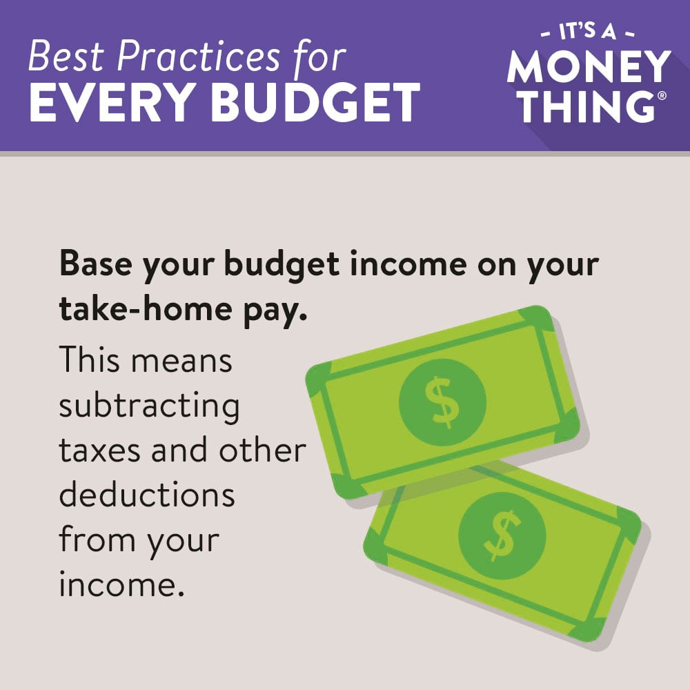 base budget on your income