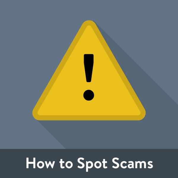 How to Spot Scams