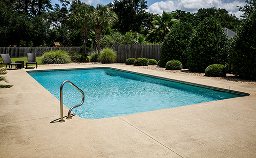 backyard inground pool