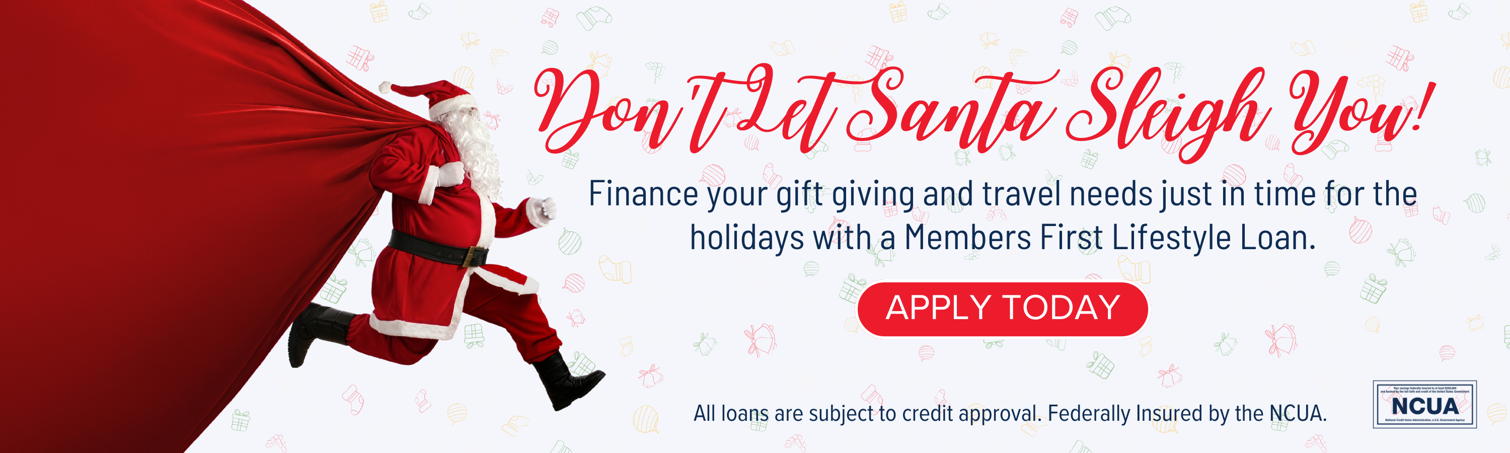 Lifestyle Loans Banner